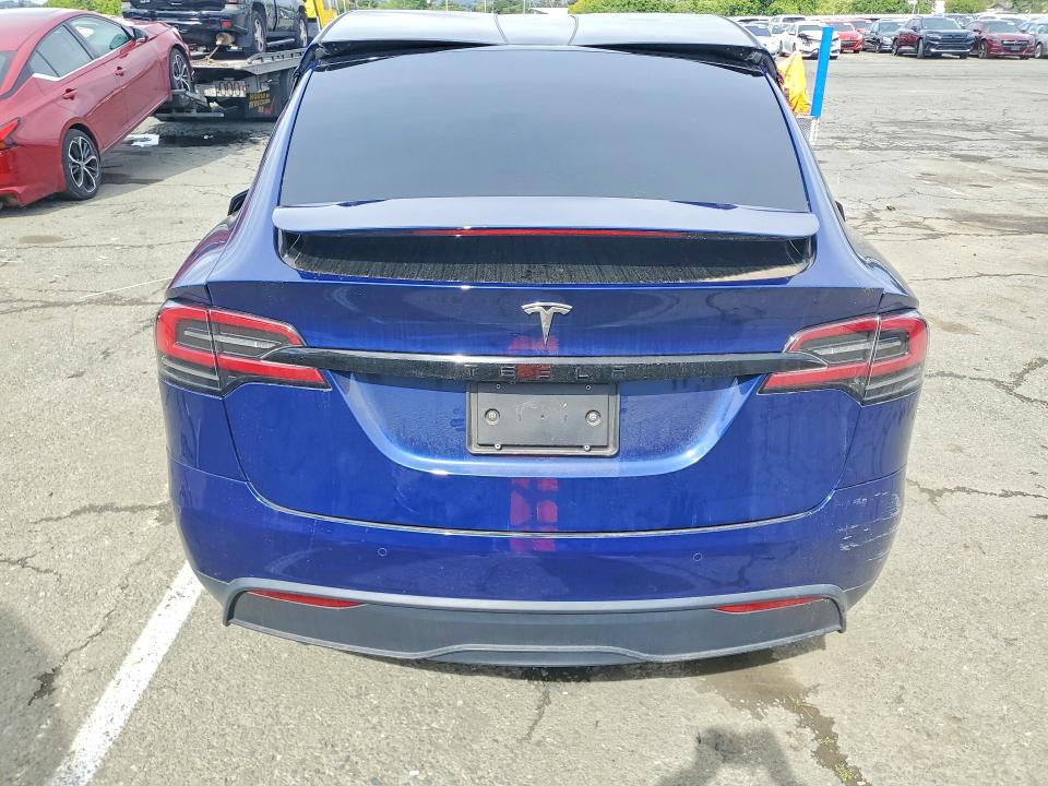 2023 Tesla Model x VIN 7SAXCBE53PF366359 COPART salvage auction — FRONT END, Ca - Salvage Certificate, sold $23,500 on 2026-07-06 (photo 6)