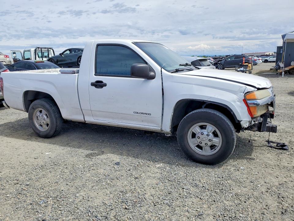 2005 Chevrolet Colorado VIN 1GCCS148658249957 COPART salvage auction — FRONT END, CA - NON-REPAIRABLE VEHICLE CERT, sold $725 on 2026-07-09 (photo 4)