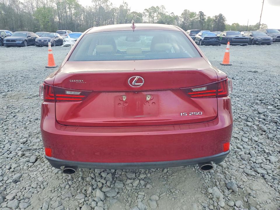 2015 Lexus Is 250 VIN JTHBF1D27F5075376 COPART salvage auction — FRONT END, NC - SALVAGE CERTIFICATE OF TITLE, sold $2,000 on 2026-07-29 (photo 6)