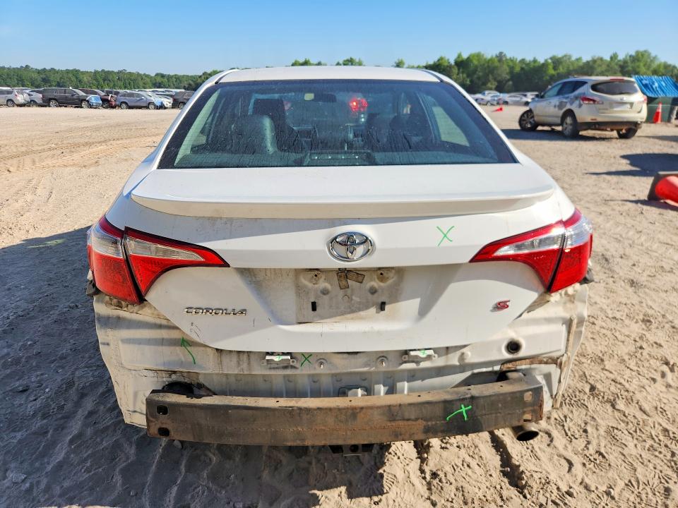 2014 Toyota Corolla VIN 5YFBURHE9EP136917 COPART salvage auction — FRONT END, MD - CERT OF SALVAGE > 75% DAMAGE, sold $2,550 on 2026-07-10 (photo 6)