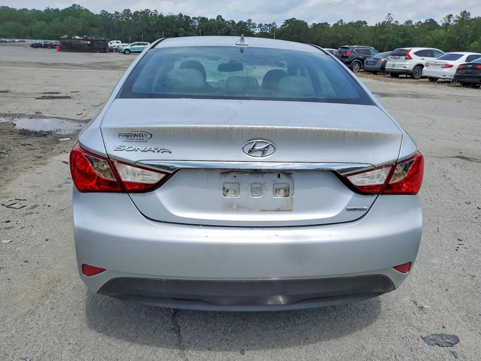 2014 Hyundai Sonata VIN 5NPEC4AC2EH882196 COPART salvage auction — FRONT END, Ga - Cert Of Title-Salvage, sold $750 on 2026-07-13 (photo 6)