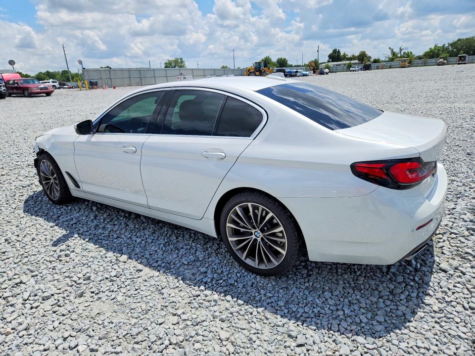 2022 BMW 5er VIN WBA53BH06NWX83324 COPART salvage auction — FRONT END, Fl - Certificate Of Destruction, sold $15,100 on 2026-07-02 (photo 2)