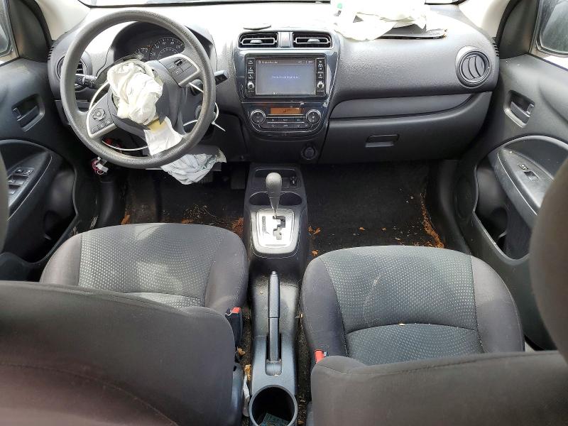 2020 Mitsubishi Mirage VIN ML32F3FJ5LHF11742 COPART salvage auction — FRONT END, Tx - Salvage Vehicle Title, sold $1,900 on 2026-07-21 (photo 8)