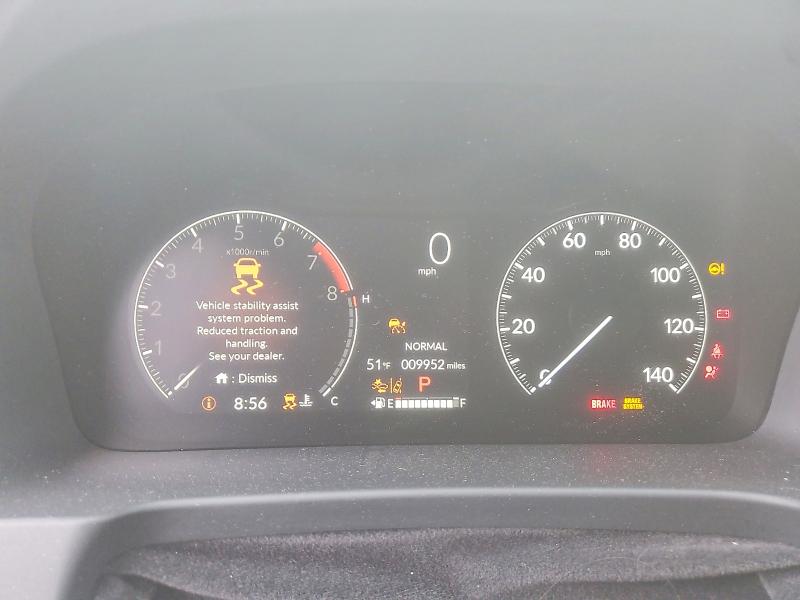 2025 Honda Ridgeline VIN 5FPYK3F60SB012445 COPART salvage auction — SIDE, Or - Salvage Title Certificate, sold $8,300 on 2026-07-06 (photo 9)