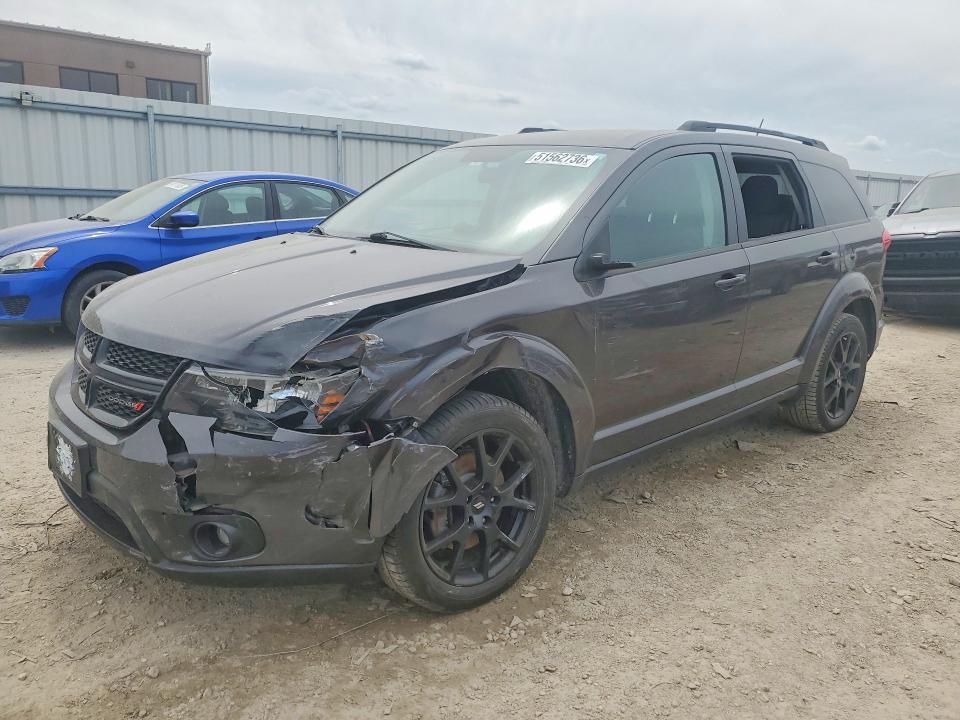2018 Dodge Journey VIN 3C4PDCBB8JT305656 COPART salvage auction — FRONT END, Ks - Flood - Salvage, sold $625 on 2026-07-02 (photo 1)