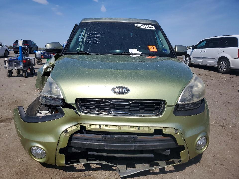 2013 Kia Soul VIN KNDJT2A60D7515149 COPART salvage auction — FRONT END, Va - Cert Of Title - Salvage, sold $375 on 2026-07-08 (photo 5)