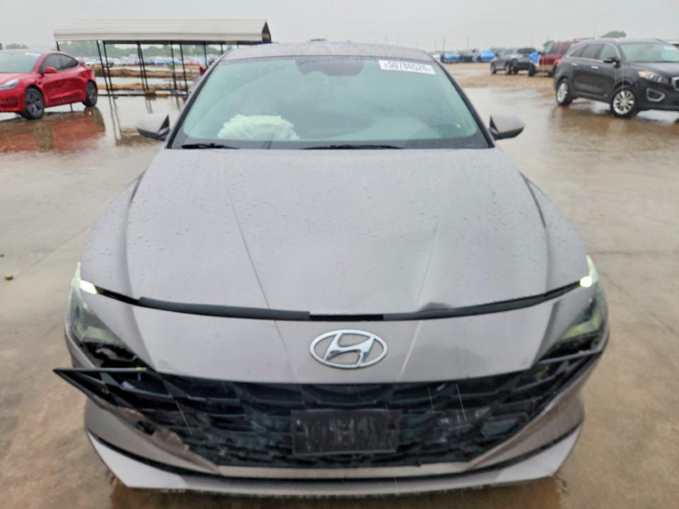 2022 Hyundai Elantra VIN KMHLM4AJ6NU028803 COPART salvage auction — FRONT END, Tx - Certificate Of Title, sold $3,450 on 2026-07-09 (photo 5)