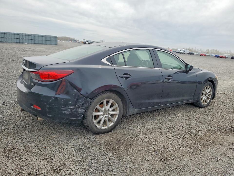 2014 Mazda 6 VIN JM1GJ1V61E1119918 COPART salvage auction — REAR END, On - Permit No Brand - Unfit, sold $2,750 on 2026-07-07 (photo 3)