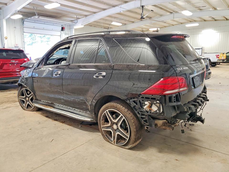2016 Mercedes-benz Gle VIN 4JGDA5GB9GA651078 COPART salvage auction — FRONT END, Mn - Cert Of Title-Salvage, sold $2,750 on 2026-07-09 (photo 2)