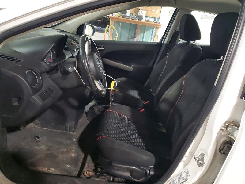 2012 Mazda 2 VIN JM1DE1LY7C0139766 COPART salvage auction — FRONT END, Id - Salvage Certificate Of Title, sold $275 on 2026-07-08 (photo 7)