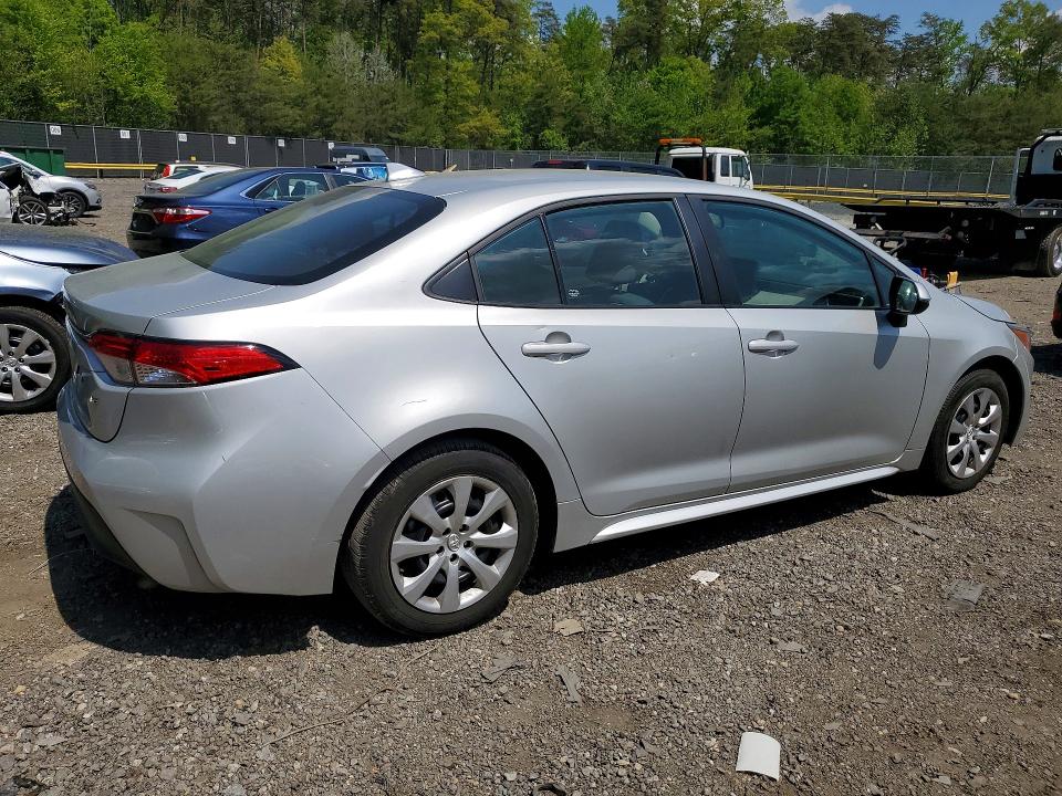 2025 Toyota Corolla VIN 5YFB4MDE7SP245932 COPART salvage auction — WATER/FLOOD, Md - Cert Of Salvage-Flood Damage, sold $3,950 on 2026-07-24 (photo 3)