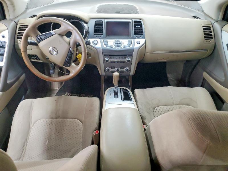 2014 Nissan Murano VIN JN8AZ1MU3EW412810 COPART salvage auction — FRONT END, Nc - Salvage Certificate Of Title, sold $375 on 2026-07-08 (photo 8)