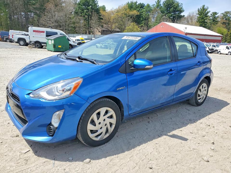2015 Toyota Prius VIN JTDKDTB30F1101824 COPART salvage auction — MECHANICAL, MA - CERT OF TITLE-RECONSTRCTD COLL, sold $950 on 2026-07-02 (photo 1)