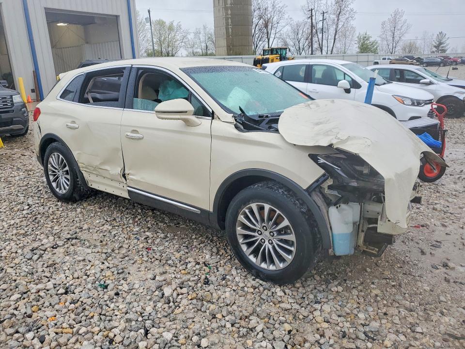 2016 Lincoln Mkx VIN 2LMPJ6KR6GBL32141 COPART salvage auction — FRONT END, MI - CERTIFICATE OF TITLE, sold $525 on 2026-07-02 (photo 4)