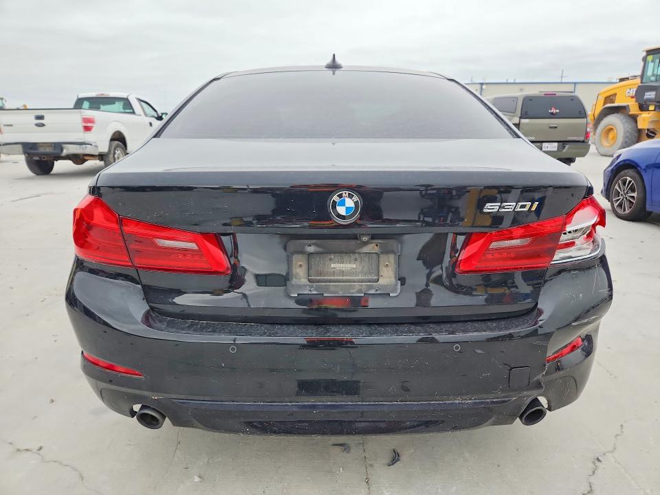 2020 BMW 5er VIN WBAJR3C09LCE59974 COPART salvage auction — REAR END, Tx - Certificate Of Title, sold $13,100 on 2026-07-14 (photo 6)