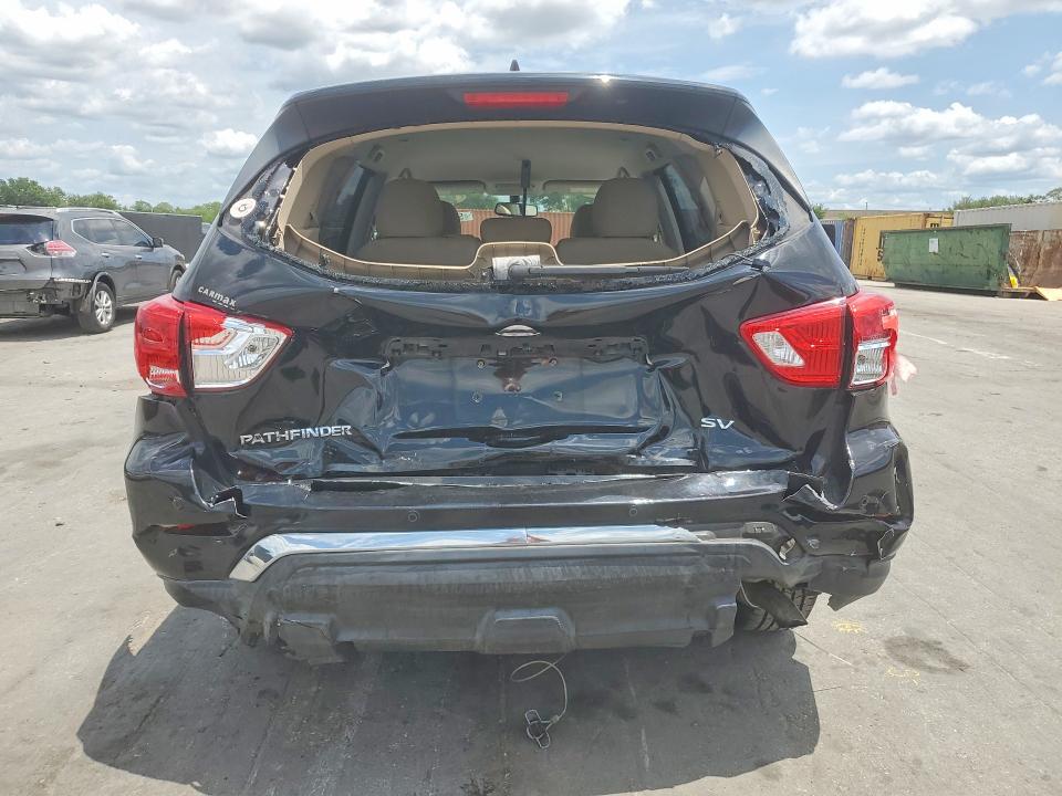 2019 Nissan Pathfinder VIN 5N1DR2MNXKC596904 COPART salvage auction — REAR END, Fl - Cert Of Title Slvg Rebuildable, sold $2,000 on 2026-07-02 (photo 6)