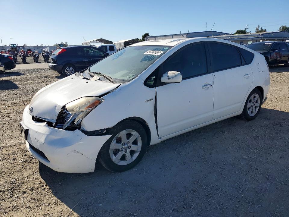2008 Toyota Prius VIN JTDKB20U483373683 COPART salvage auction — FRONT END, Ca - Salvage Certificate, sold $1,500 on 2026-07-24 (photo 1)