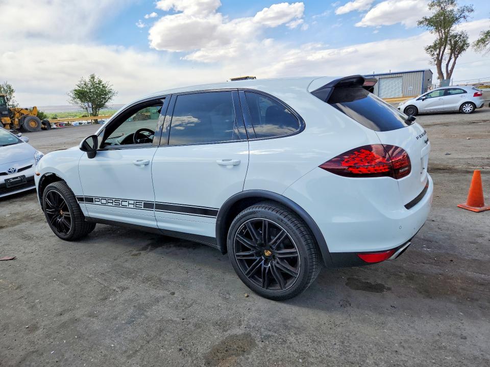 2014 Porsche Cayenne VIN WP1AB2A2XELA58468 COPART salvage auction — FRONT END, Salvage Title, sold $1,600 on 2026-07-13 (photo 2)