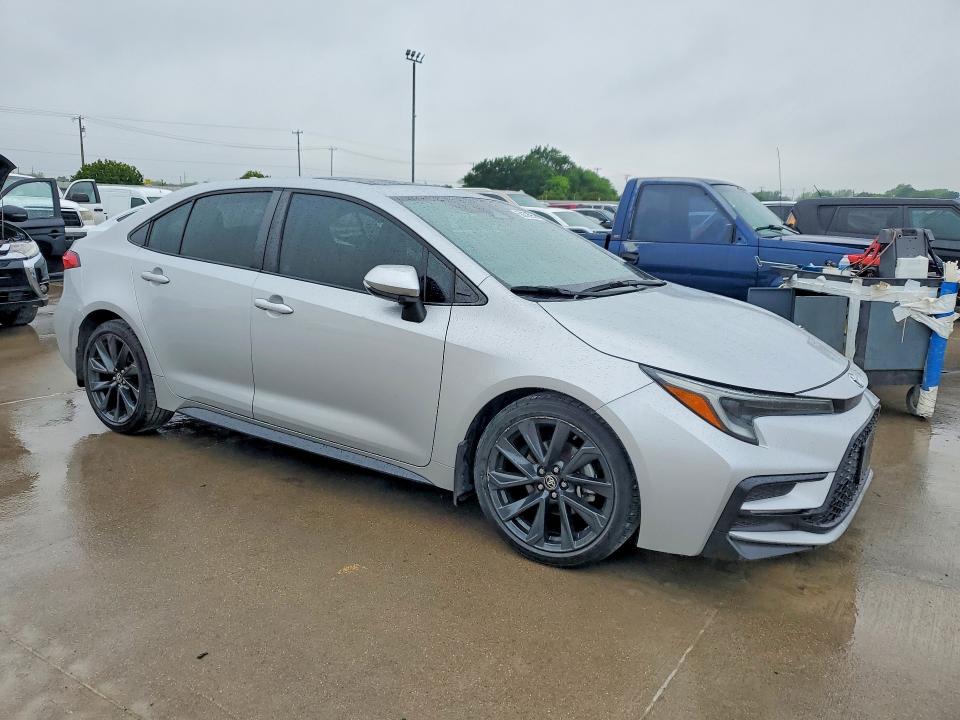 2023 Toyota Corolla VIN 5YFP4MCE3PP144675 COPART salvage auction — FRONT END, Tx - Salvage Vehicle Title, sold $7,600 on 2026-07-02 (photo 4)