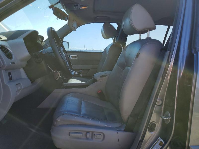2014 Honda Pilot VIN 5FNYF3H71EB008914 COPART salvage auction — FRONT END, Ca - Salvage Certificate, sold $2,100 on 2026-07-02 (photo 7)