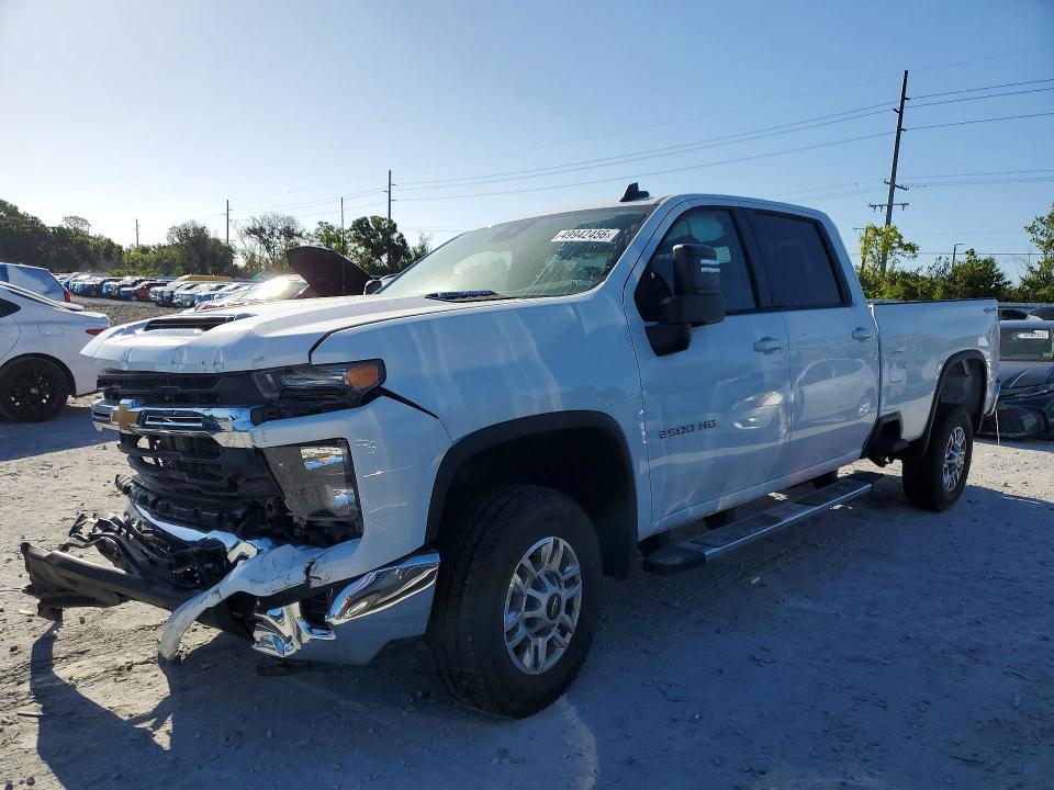 2026 Chevrolet Silverado VIN 1GC1KNEY6TF151632 COPART salvage auction — FRONT END, Fl - Certificate Of Title, sold $31,250 on 2026-07-21 (photo 1)