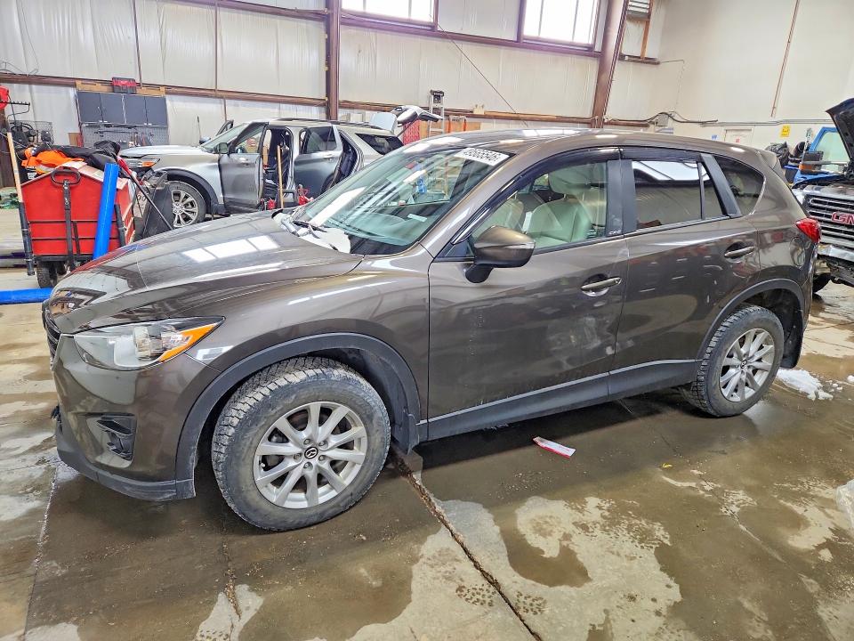 2016 Mazda Cx-5 VIN JM3KE4CY7G0840846 COPART salvage auction — REAR END, AB - BOS - SALVAGE, sold $5,600 on 2026-07-02 (photo 1)