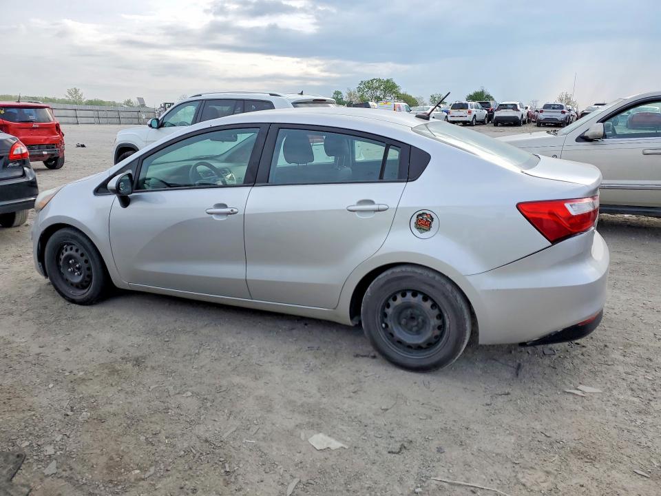 2016 Kia Rio VIN KNADM4A34G6541708 COPART salvage auction — REAR END, In - Cert Of Title-Salvage Title, sold $575 on 2026-07-07 (photo 2)