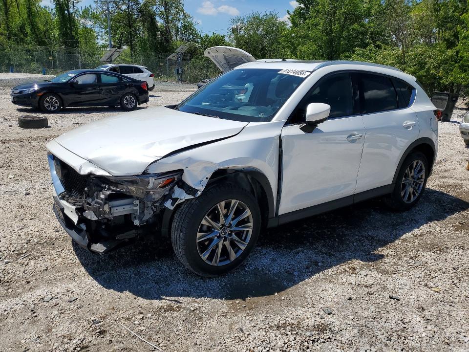 2021 Mazda Cx-5 VIN JM3KFBEY4M0336037 COPART salvage auction — FRONT END, Md - Cert Of Salvage > 75% Damage, sold $3,700 on 2026-07-28 (photo 1)
