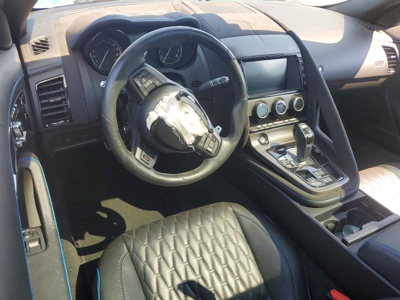 2017 Jaguar F-type VIN SAJWJ6J8XHMK45134 COPART salvage auction — FRONT END, Mi - Certificate Of Title, sold $10,600 on 2026-07-10 (photo 8)