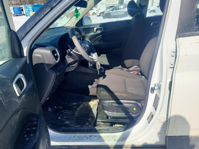 2024 Hyundai Venue VIN KMHRB8A32RU335478 COPART salvage auction — FRONT END, Nl - Salvage Brand, sold $4,250 on 2026-07-23 (photo 7)