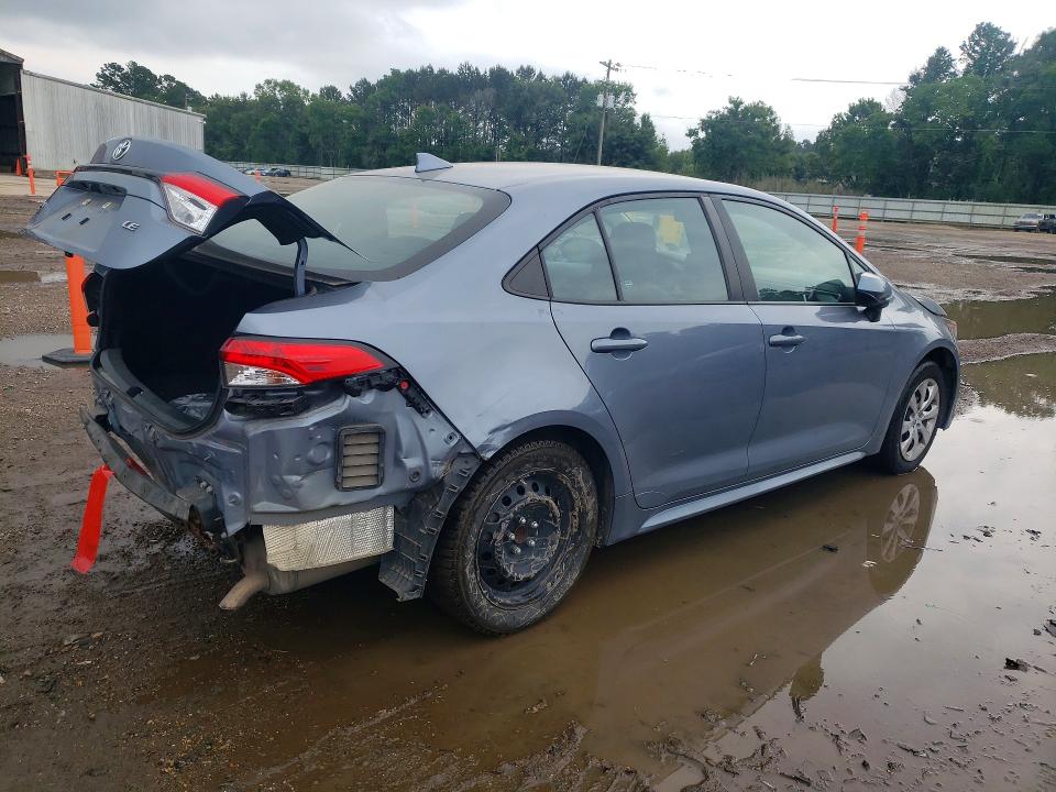 2022 Toyota Corolla VIN 5YFEPMAE6NP330662 COPART salvage auction — REAR END, La - Cert Of Title-Salvage, sold $5,600 on 2026-07-10 (photo 3)