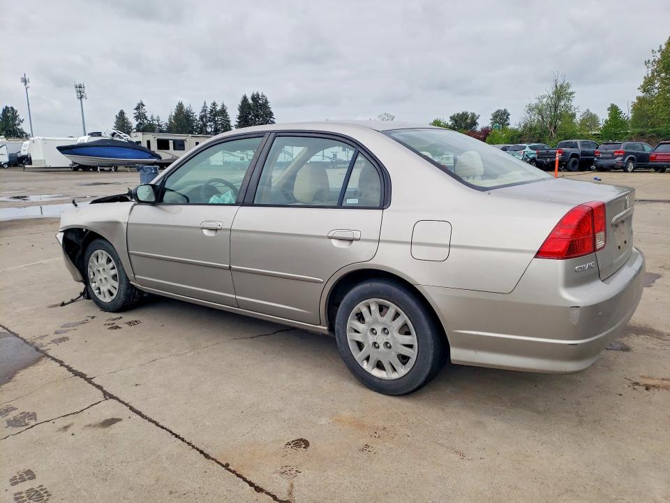 2004 Honda Civic VIN JHMES16514S000302 COPART salvage auction — FRONT END, Or - Lien Papers Salvage, sold $275 on 2026-07-27 (photo 2)