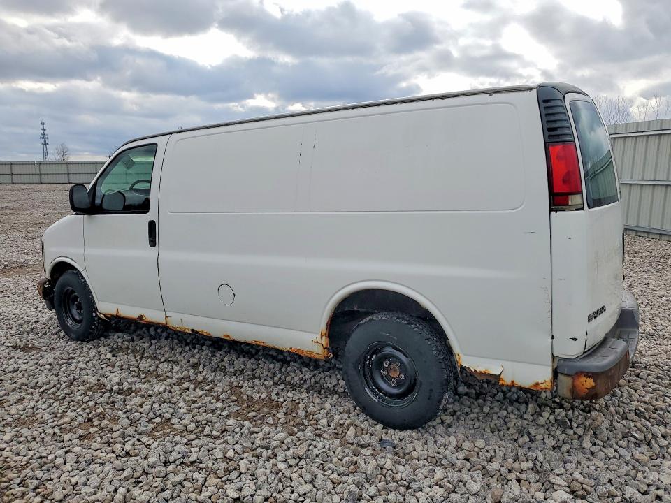 1997 Gmc Savana VIN 1GTFG15R5V1058528 COPART salvage auction — FRONT END, MI - CERTIFICATE OF TITLE, sold $200 on 2026-07-09 (photo 2)