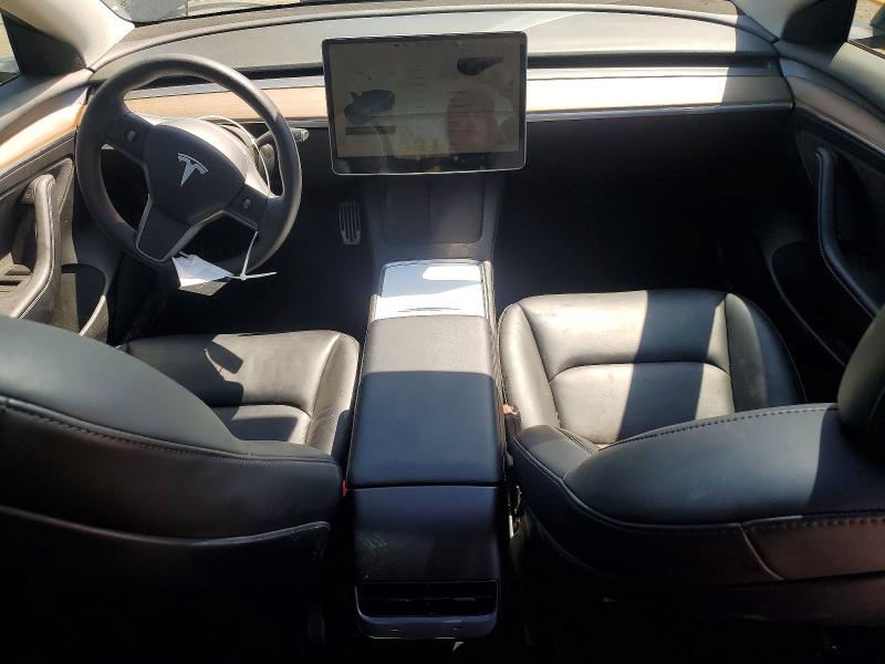2022 Tesla Model 3 VIN 5YJ3E1EA6NF372117 COPART salvage auction — REAR END, Id - Salvage Certificate Of Title, sold $6,900 on 2026-07-16 (photo 8)