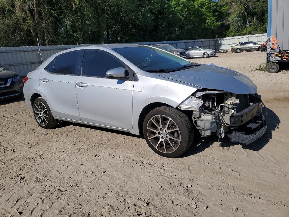 2017 Toyota Corolla VIN 5YFBURHE4HP638495 COPART salvage auction — FRONT END, Fl - Cert Of Title Slvg Rebuildable, sold $5,300 on 2026-07-08 (photo 4)