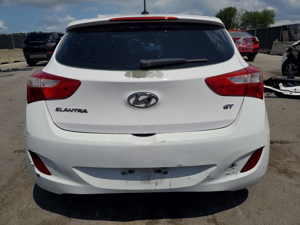 2016 Hyundai Elantra VIN KMHD35LHXGU253008 COPART salvage auction — FRONT END, Fl - Certificate Of Title, sold $1,150 on 2026-07-09 (photo 6)