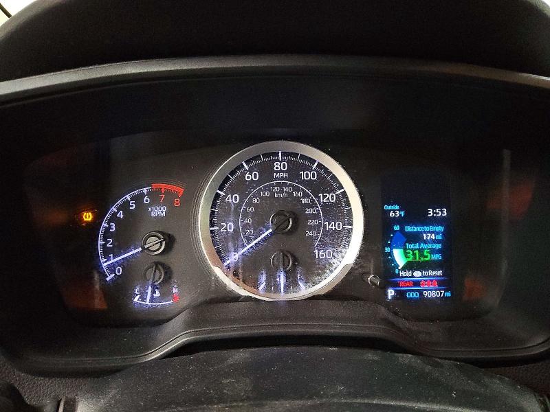 2020 Toyota Corolla VIN 5YFEPRAE3LP066326 COPART salvage auction — FRONT END, Tx - Certificate Of Title, sold $7,600 on 2026-07-16 (photo 9)
