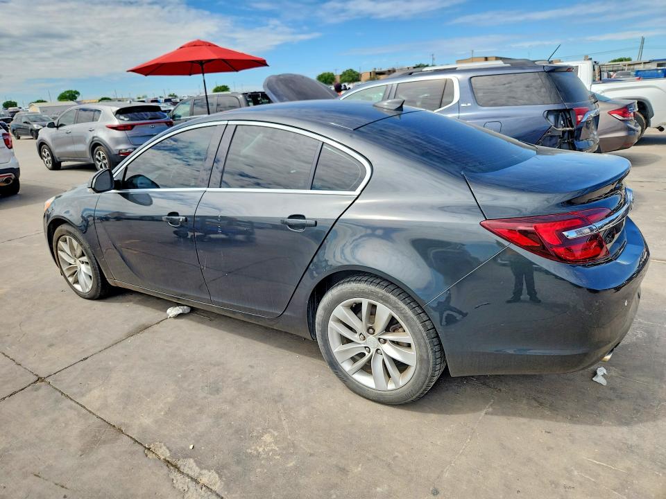 2016 Buick Regal VIN 2G4GK5EX7G9206388 COPART salvage auction — HAIL, Tx - Cert Of Title-Rebuilt Salvage, sold $1,050 on 2026-07-09 (photo 2)