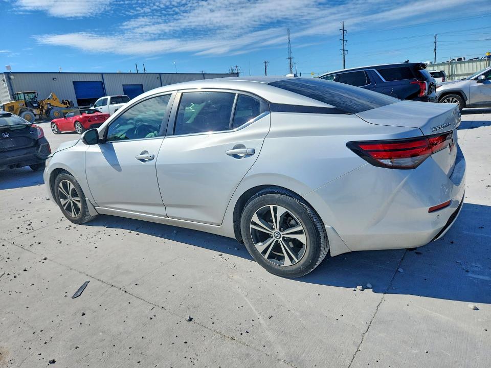 2022 Nissan Sentra VIN 3N1AB8CV5NY205415 COPART salvage auction — FRONT END, Tx - Salvage Vehicle Title, sold $4,300 on 2026-07-03 (photo 2)