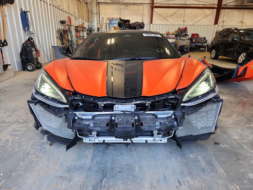 2025 Chevrolet Corvette stingray VIN 1G1YA3D49S5113152 COPART salvage auction — FRONT END, Wi - Cert Of Title-Claim Paid, sold $25,500 on 2026-09-01 (photo 5)