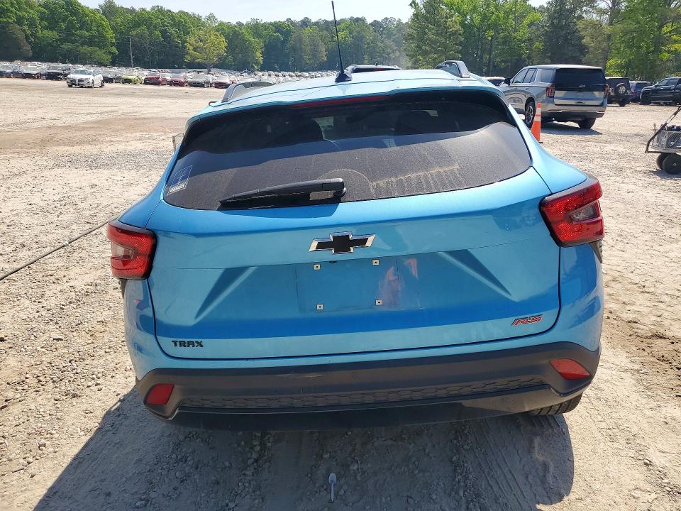 2025 Chevrolet Trax VIN KL77LJEP5SC333116 COPART salvage auction — FRONT END, Salvage Title, sold $4,500 on 2026-07-24 (photo 6)