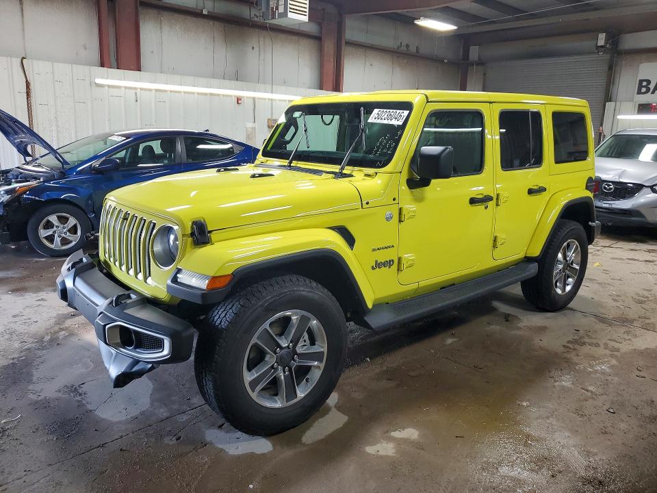 2022 Jeep Wrangler / VIN 1C4HJXEGXNW246332 COPART salvage auction — SIDE, Il - Salvage Certificate, sold $10,400 on 2026-07-09 (photo 1)