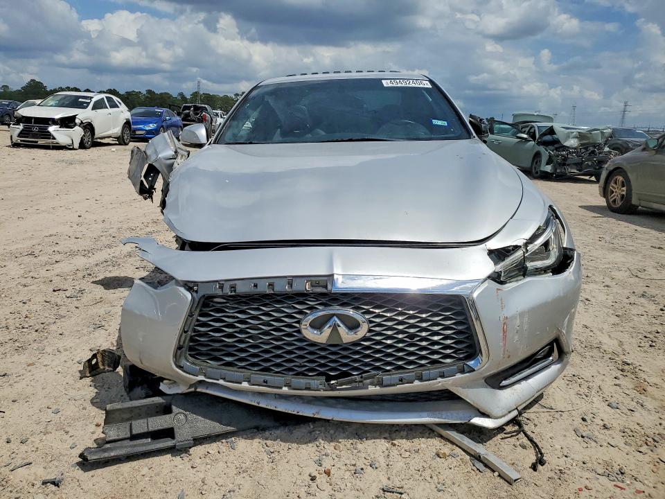 2017 Infiniti Q60 VIN JN1EV7EK3HM364446 COPART salvage auction — FRONT END, Tx - Salvage Vehicle Title, sold $2,400 on 2026-07-21 (photo 5)