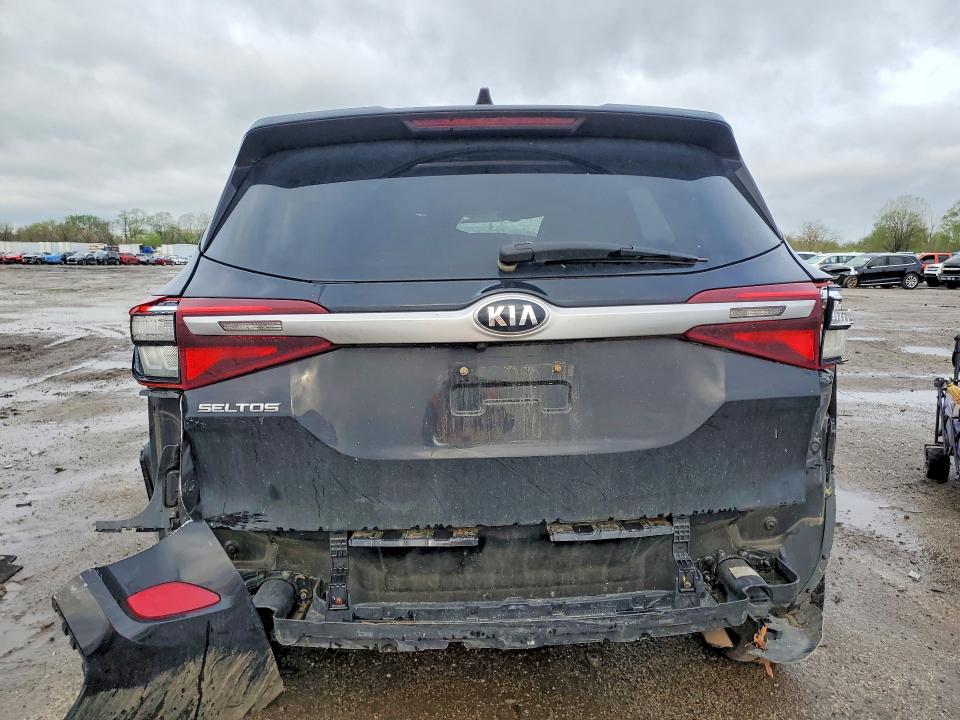 2021 Kia Seltos VIN KNDEPCAAXM7186587 COPART salvage auction — ALL OVER, Mi - Scrap Certificate Of Title, sold $1,350 on 2026-07-06 (photo 6)