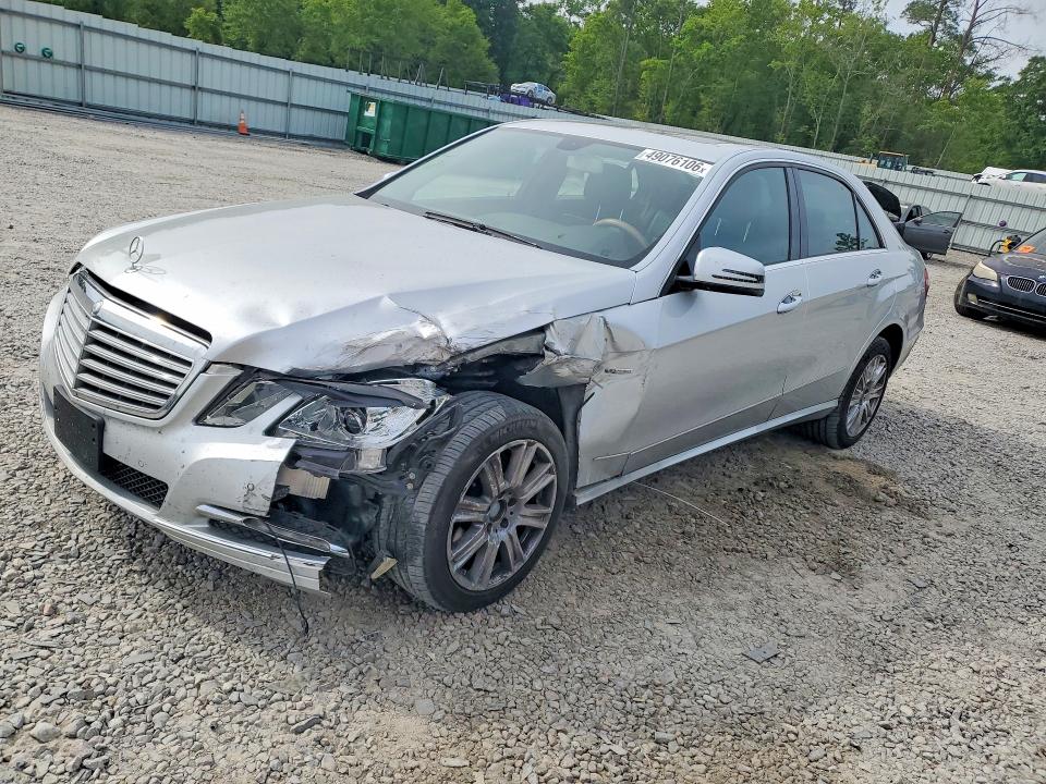2012 Mercedes-benz E-klasse VIN WDDHF8JB5CA598073 COPART salvage auction — FRONT END, GA - CERT OF TITLE-SALVAGE, sold $1,050 on 2026-07-28 (photo 1)