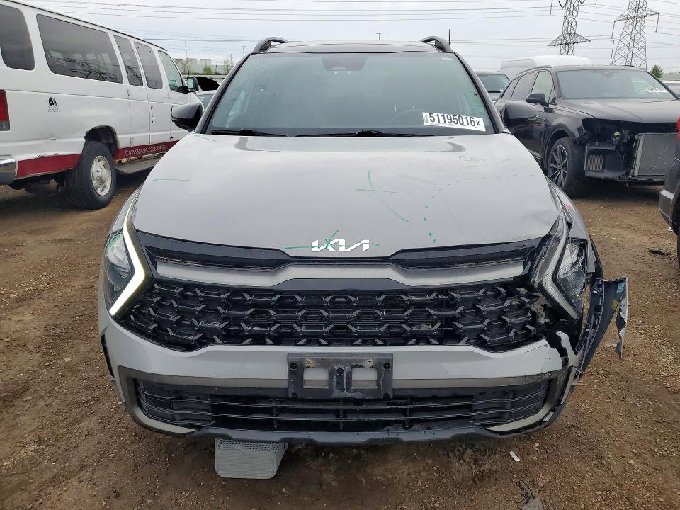 2023 Kia Sportage VIN 5XYK6CAF8PG050323 COPART salvage auction — FRONT END, Il - Salvage Certificate, sold $8,900 on 2026-07-28 (photo 5)