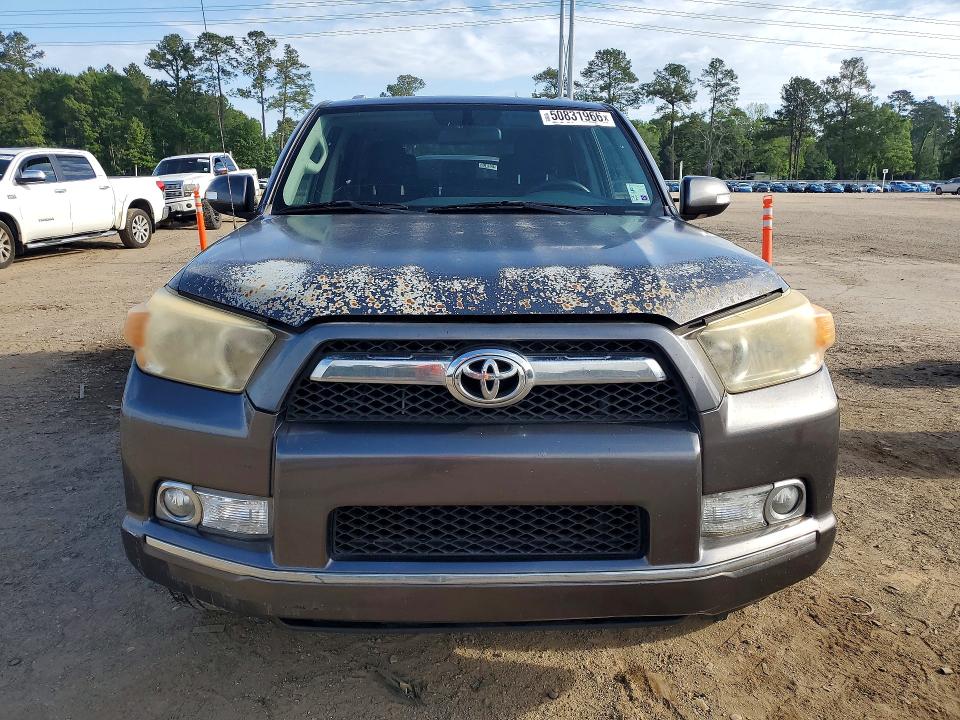 2010 Toyota 4runner VIN JTEZU5JR6A5011882 COPART salvage auction — MINOR DENT/SCRATCHES, La - Certificate Of Title, sold $7,700 on 2026-07-10 (photo 5)