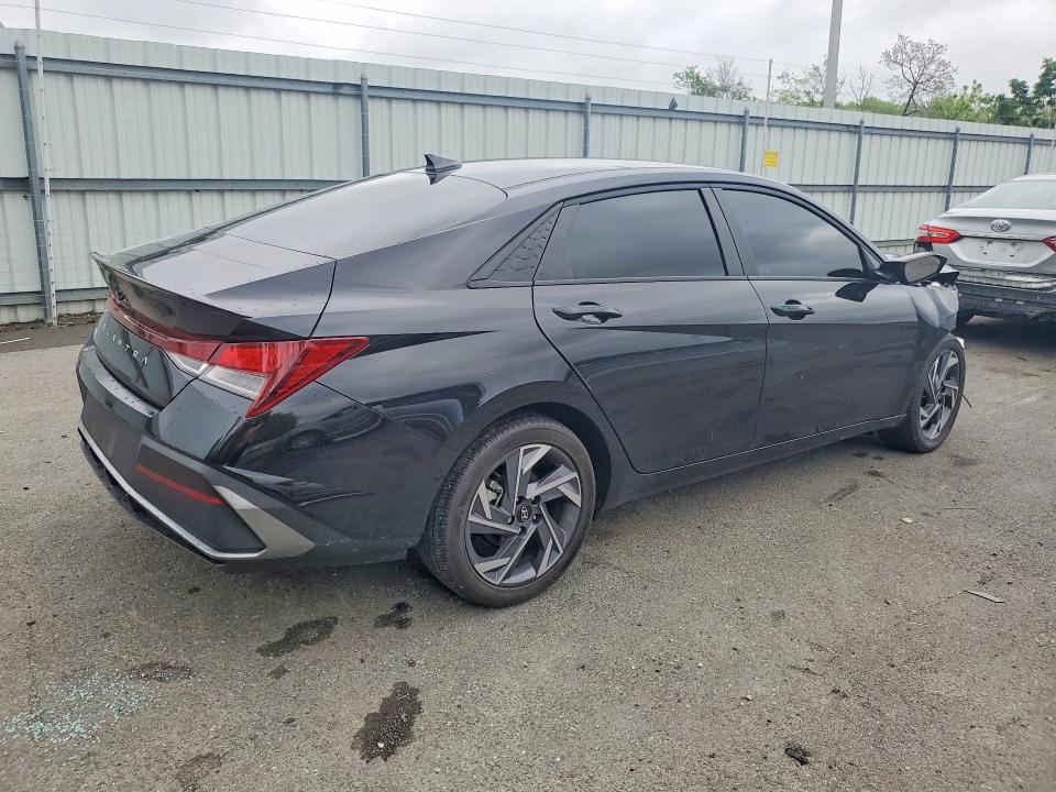 2025 Hyundai Elantra VIN KMHLM4DG4SU903002 COPART salvage auction — FRONT END, Nj - Cert Of Title-Salvage, sold $4,550 on 2026-07-28 (photo 3)