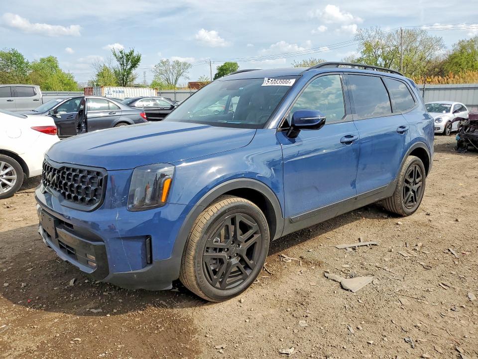 2025 Kia Telluride VIN 5XYP5DGC9SG610080 — COPART salvage auction photo