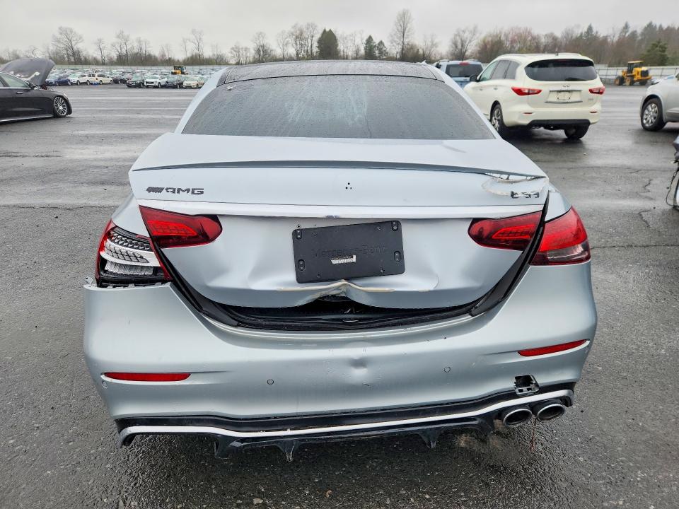 2021 Mercedes-benz E-klasse amg VIN W1KZF6BB9MA886414 COPART salvage auction — ALL OVER, Ny - Certificate Of Title, sold $10,900 on 2026-07-16 (photo 6)